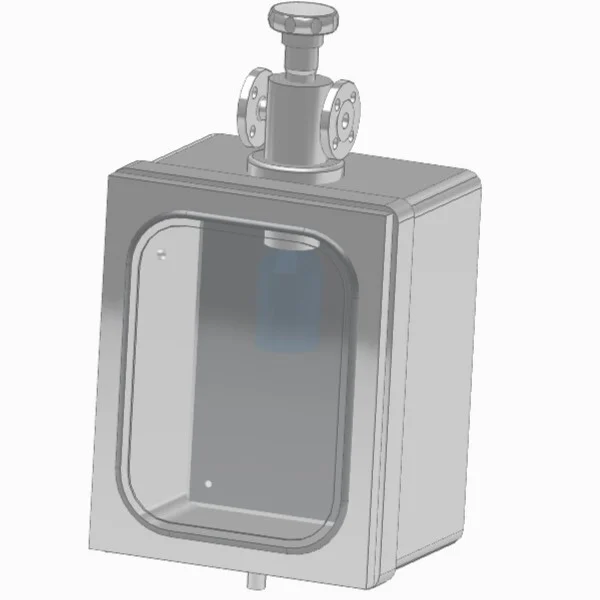 Industrial safety enclosure cabinet CAD model
